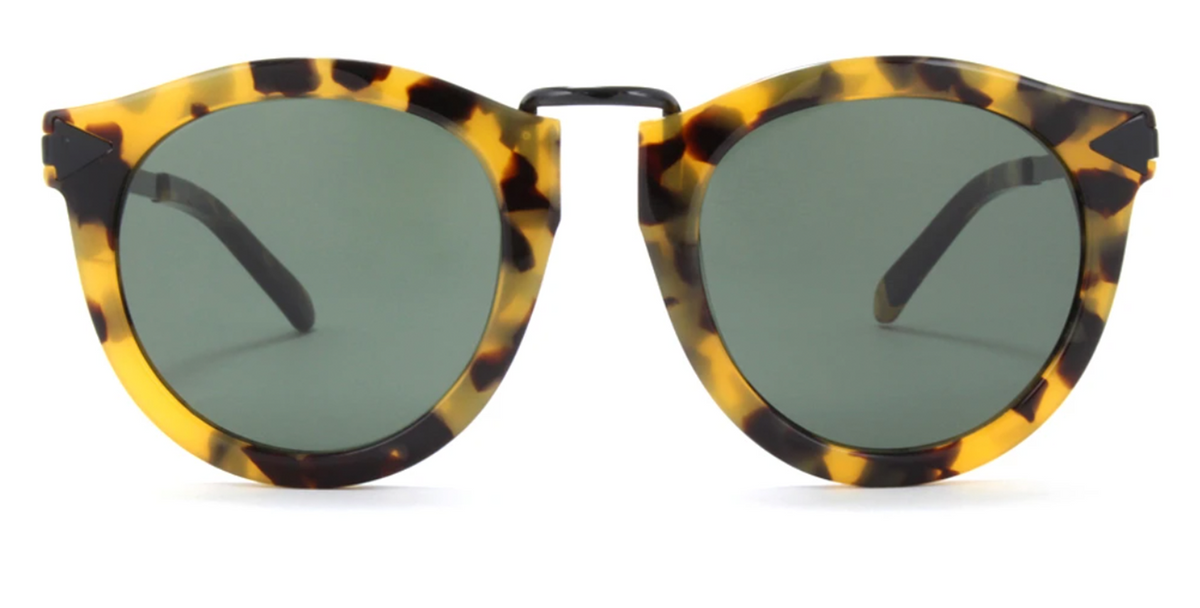 Karen Walker Harvest Sunglasses NEW KAREN WALKER HARVEST HYBRID 2101936 BLACK AUTHENTIC  main image 2