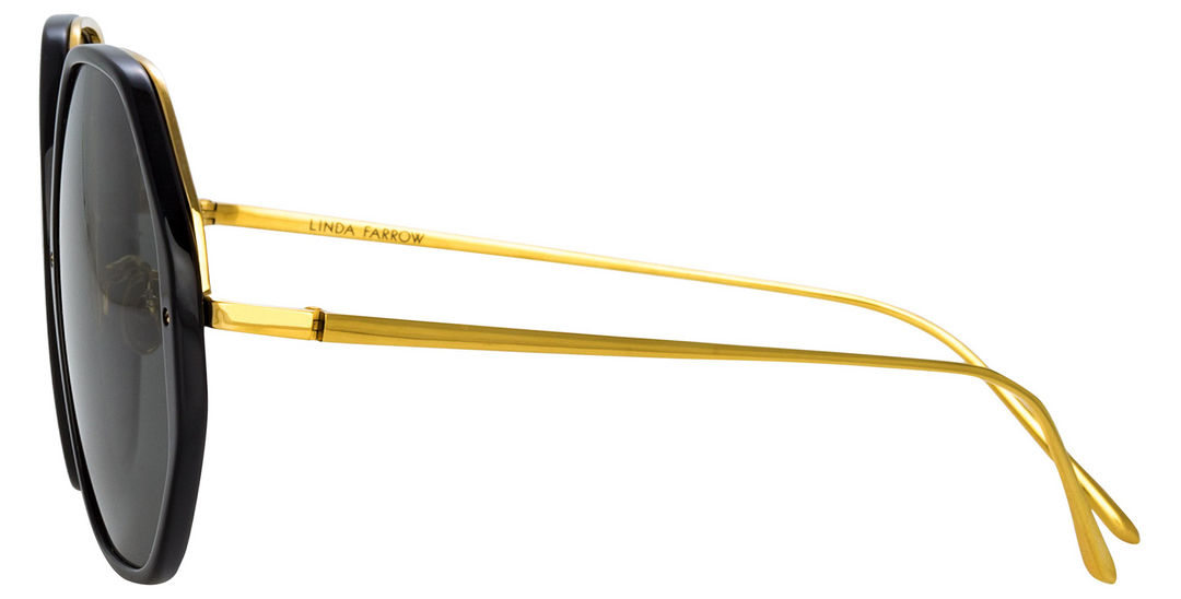 小物 LINDA FARROW Alona Sunglasses in Black Linda Farrow - Alona Sunglasses | Specs Collective