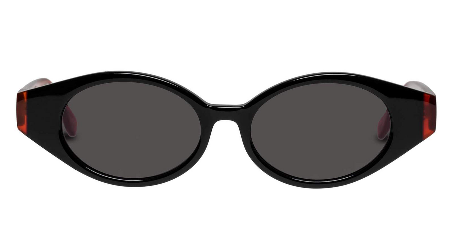 Le Specs Luxe Sunglasses Lucia Obsidian Black Female Cat-Eye Sunglasses | Le Specs main image 2