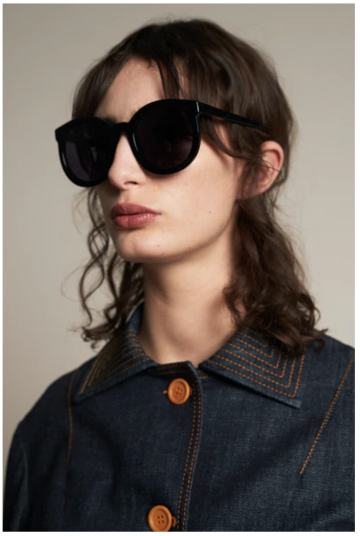 Karen Walker Super Duper Black endlesseyewear