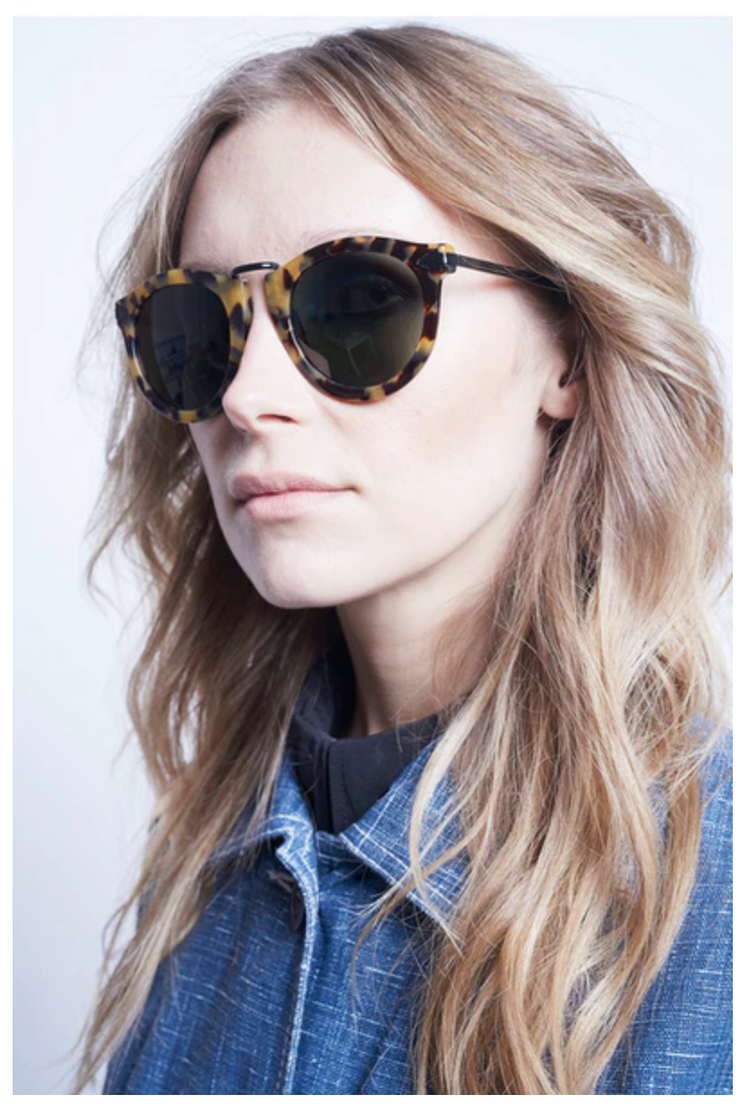 Karen Walker Eyewear - Karen Walker Number One Tortoise Sunglasses on  Designer Wardrobe
